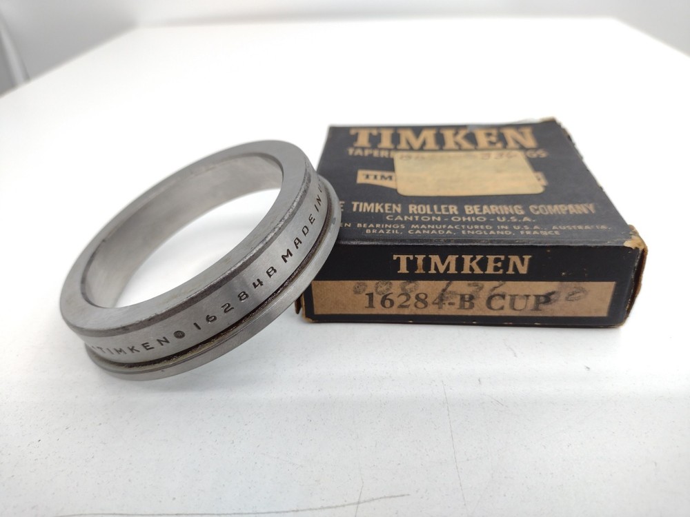 *** Timken 16284B Tapered Roller Bearing Single Flanged Cup 2.8440 inch OD