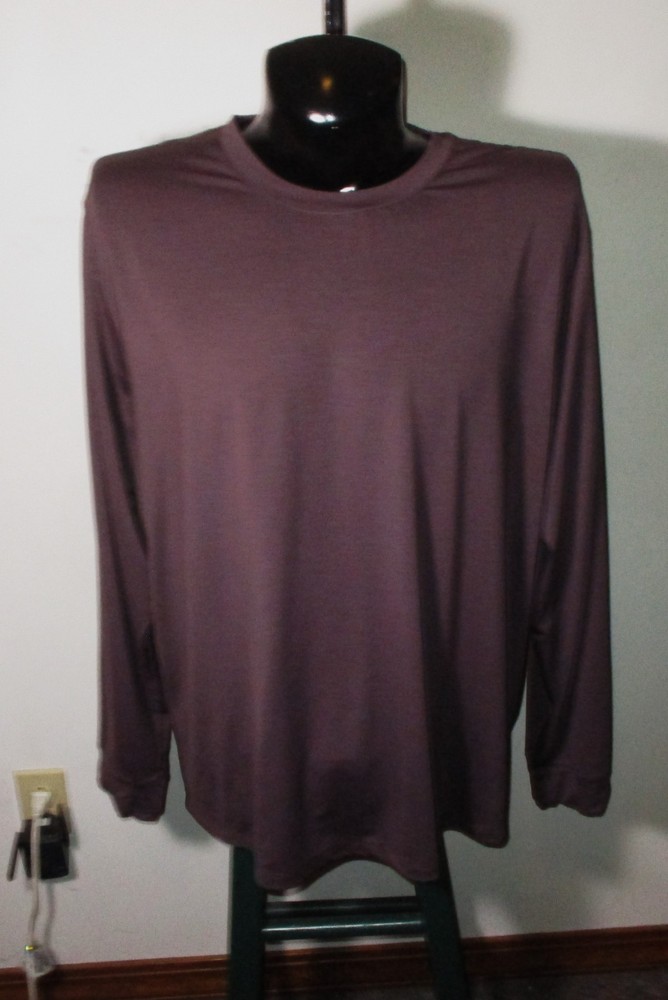 REI Co-op Brown Long Sleeve Compression T-Shirt Men's Size XXL NEW