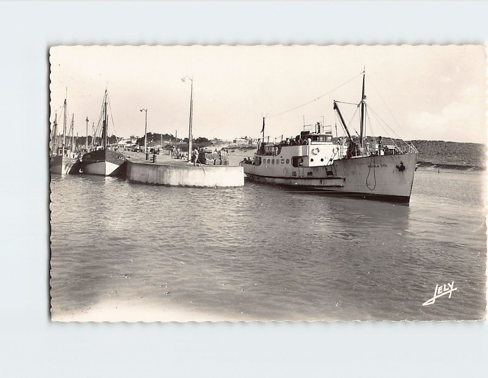 Postcard L Insula Oya au Port Saint Gilles Croix de Vie France