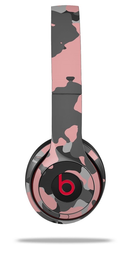 Skin Beats Solo 2 3 Old School Camouflage Camo Pink Headphones NOT INCLUDED