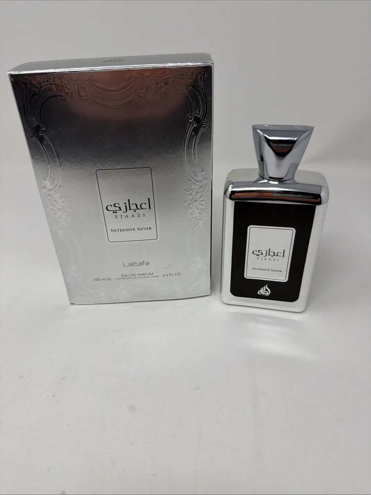 Lattafa Ejaazi Intensive Silver for Unisex Eau de Parfum Spray 3.4 oz