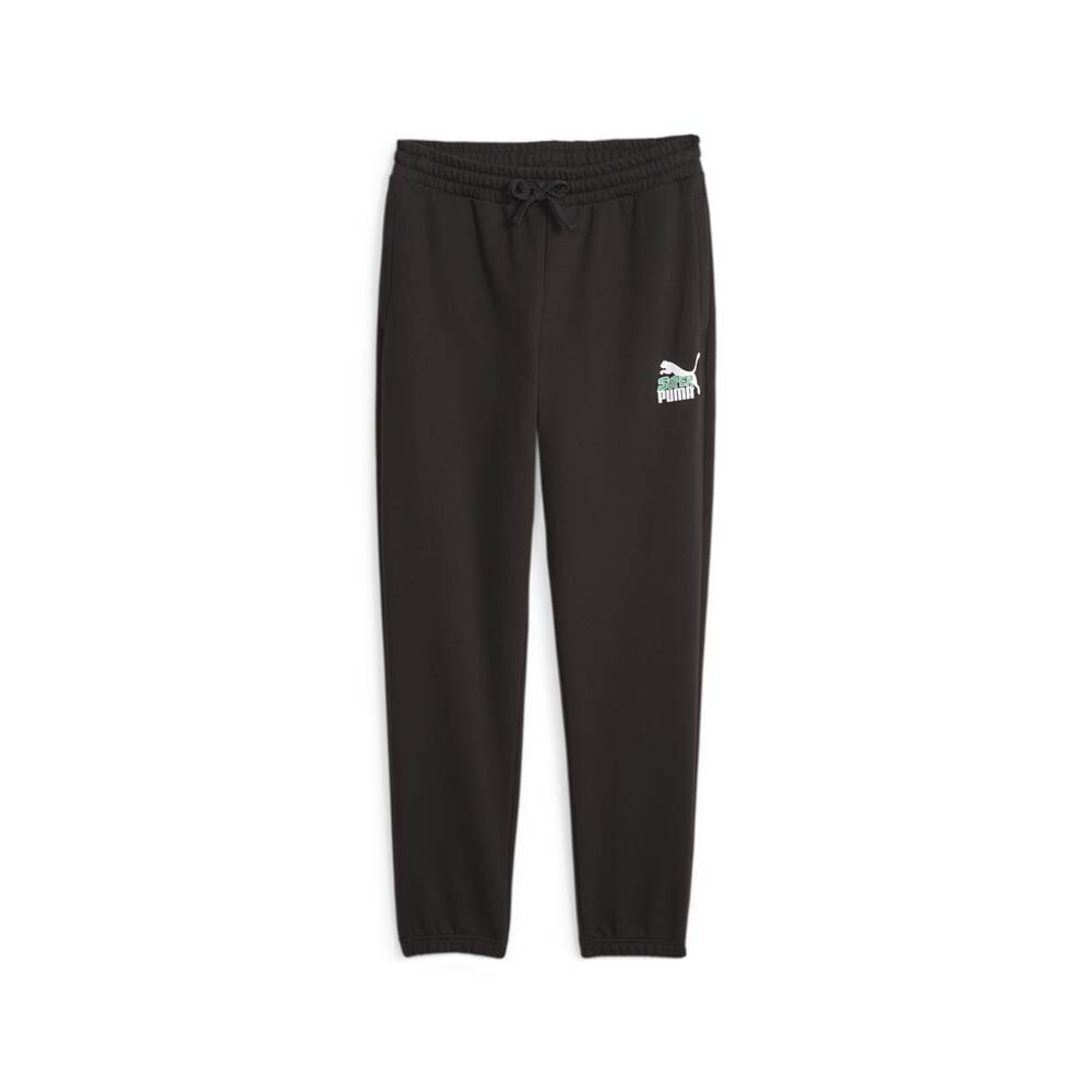 Puma Classics Super Sweatpants Mens Black Casual Athletic Bottoms 62131001