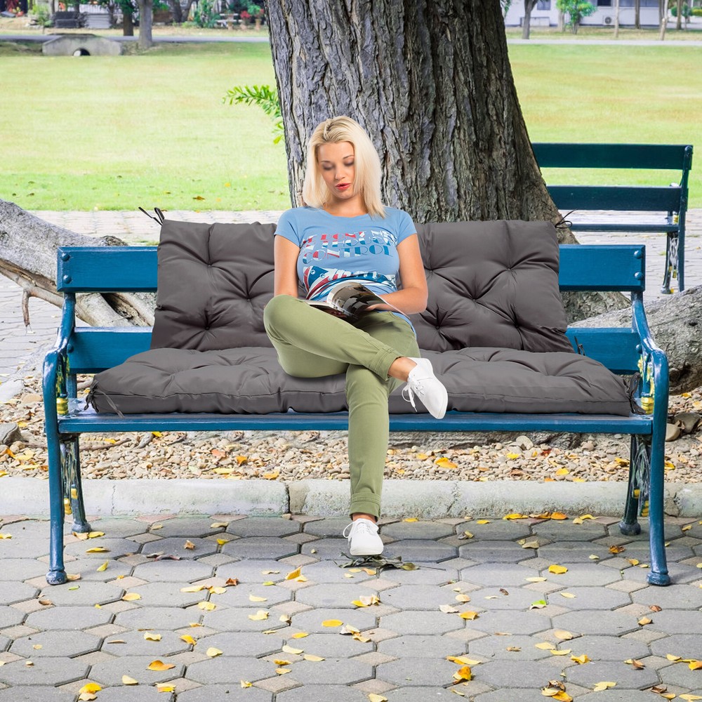 Garden Bench Cushion Cushion Mats Fit Outdoor Garden Swing Chair Bench Seat NEW