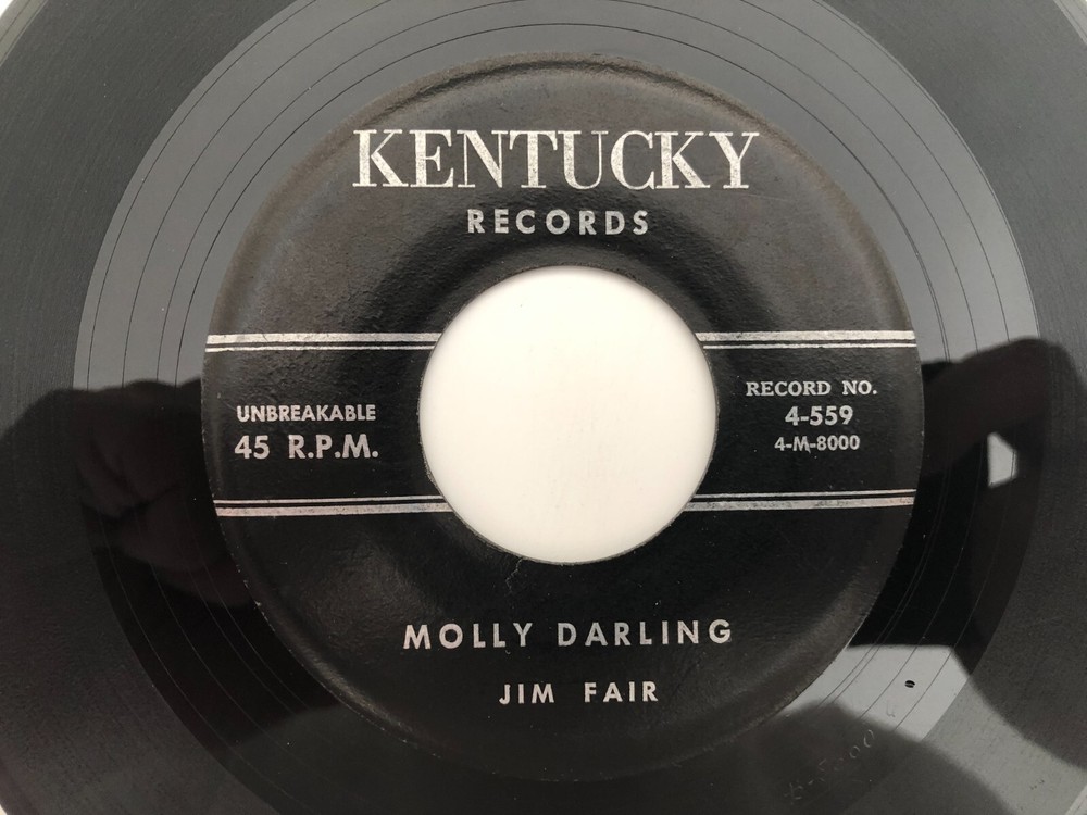'52 Country 45 JIM FAIR Molly Darling/It Makes No Difference Now KENTUCKY hear