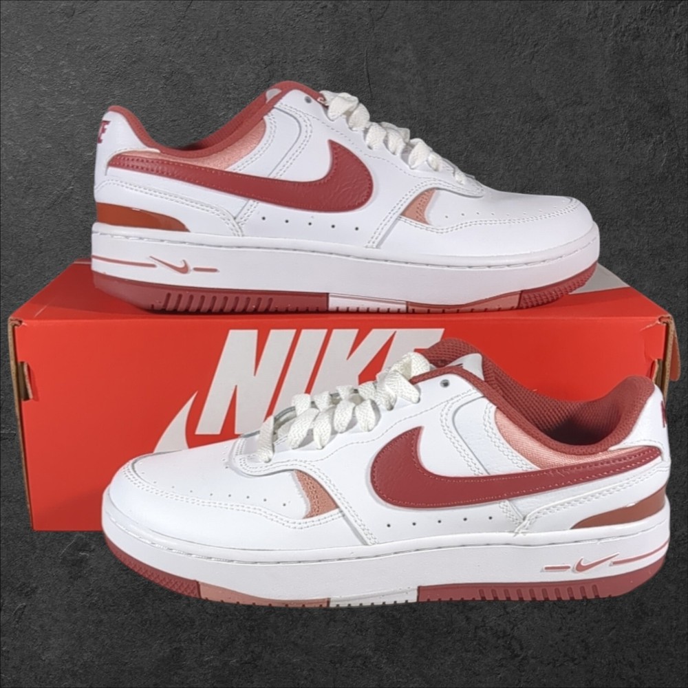 Nike Gamma Force Sneaker White/Cedar Rugged Orange Women's 9 Shoe FQ8877 100