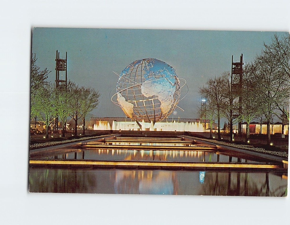 Postcard Unisphere New York World's Fair 1964-1965 New York USA