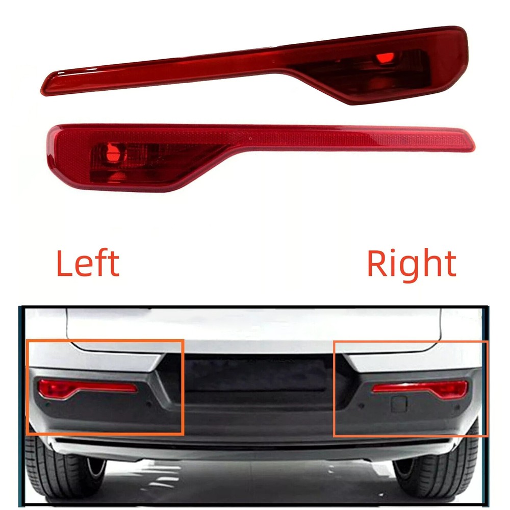 Volvo XC40 Left & Right Rear Bumper Reflector Lights Without Bulb 31656865/66