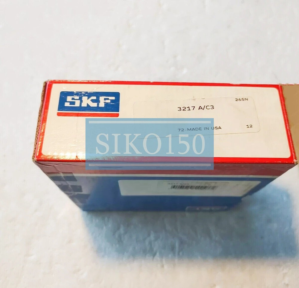 1PC 3217 A/C3 double row angular contact ball bearing #SK