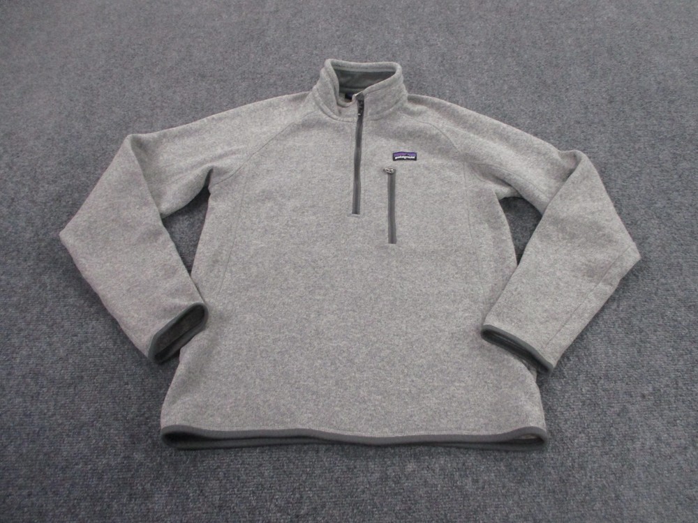 Patagonia Mens Lightweight Gray Better Sweater Fleece Jacket
