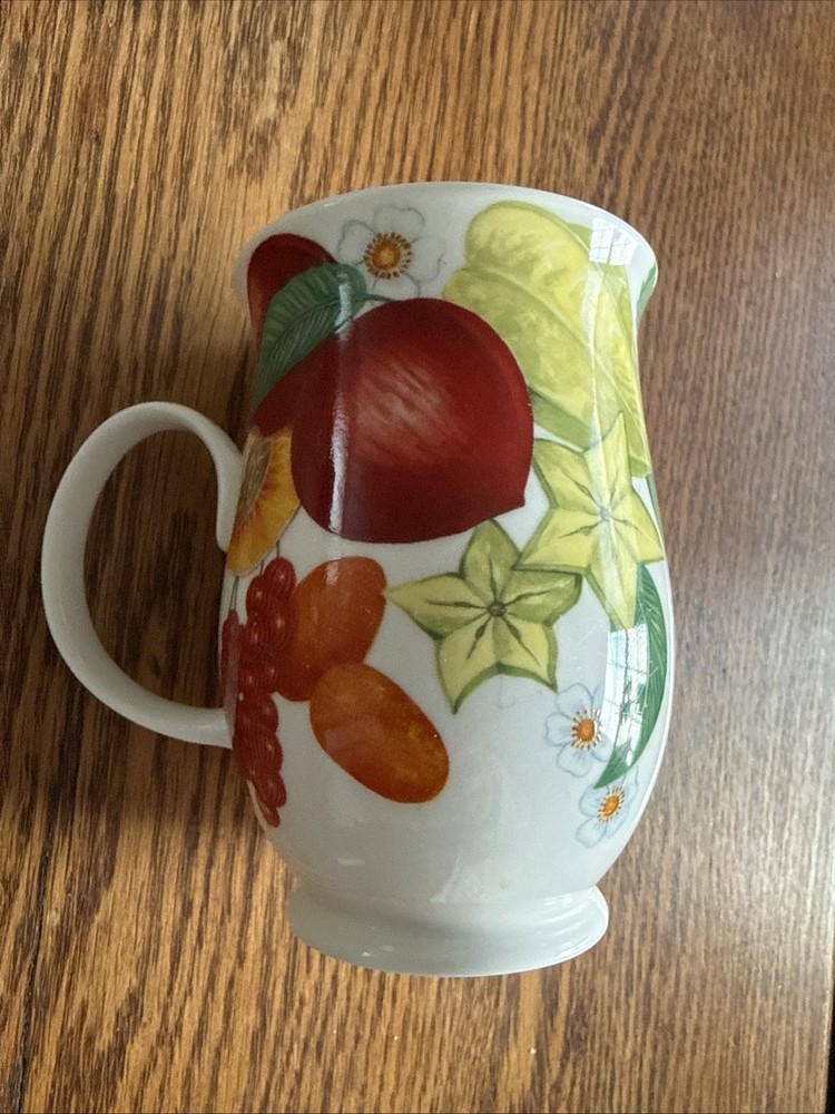 Dunoon Fruit Coffee Tea Mug Fine Bone China Caroline Bessy
