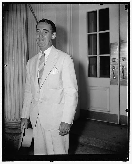 Photo:Donald Wakefield Smith NLRB 1938 Portrait in White Suit