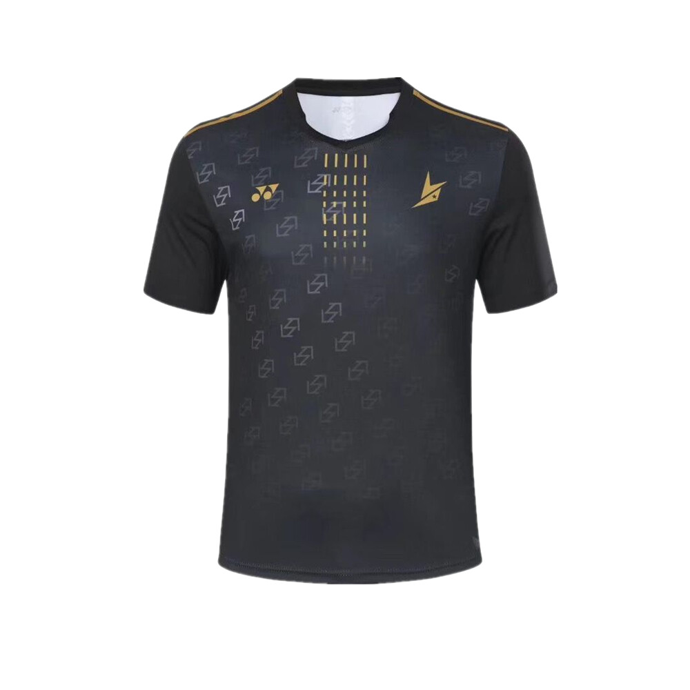 Adult Kid Quick-drying Lin Dan Men's Badminton Tops Table Tennis Clothes Shirts