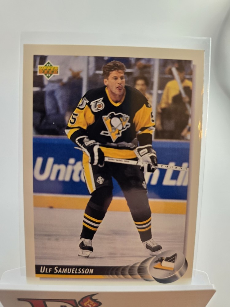 1992-93 Upper Deck - Ulf Samuelsson #189 Pittsburgh Penguins