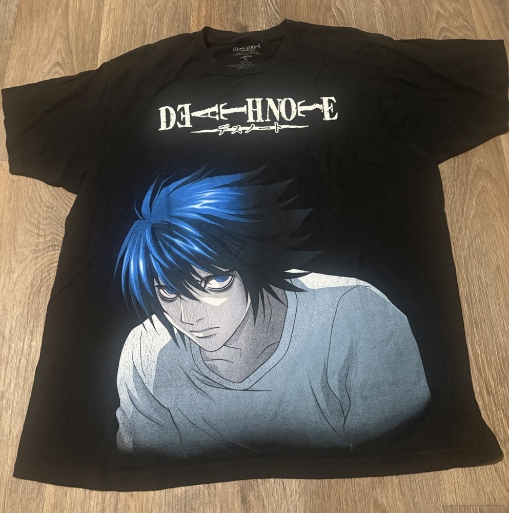 Death Note Adult T-Shirt -  Large Image of L Size XL
