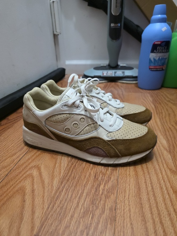 Saucony Shadow 6000 Men's Casual Sneakers Cappuccino, Size 11.5
