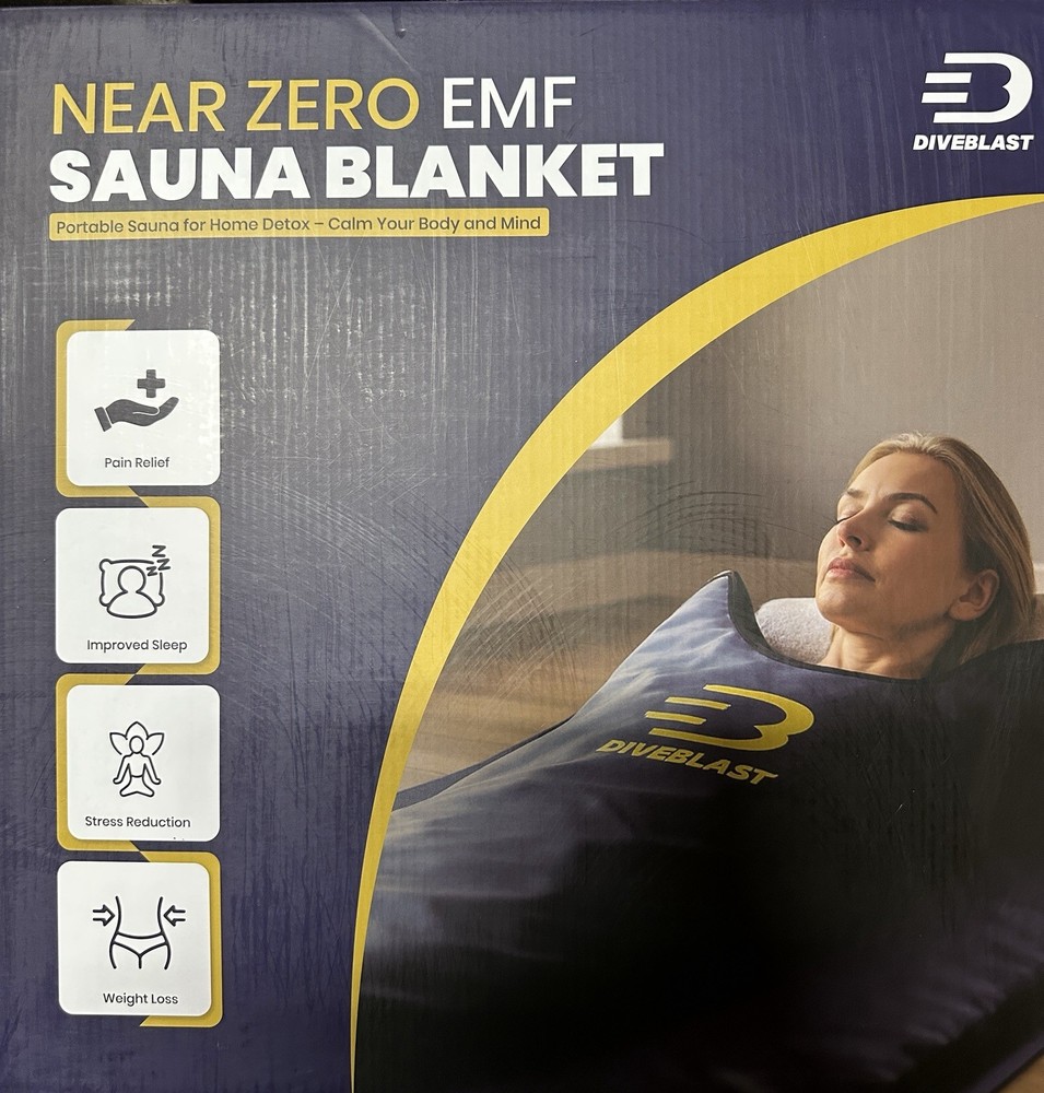 Sauna Blanket for Home — 71”x 35.6” Portable Infrared