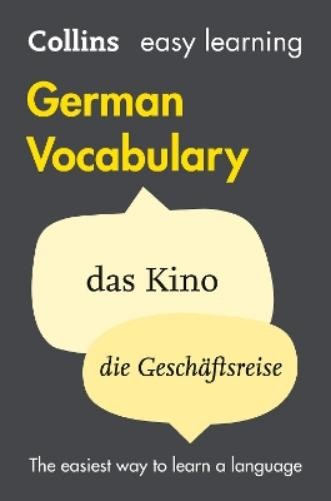 Collins Dictionaries Easy Learning German Vocabulary (Paperback)Another great item from Rarewaves USA | Free delivery!