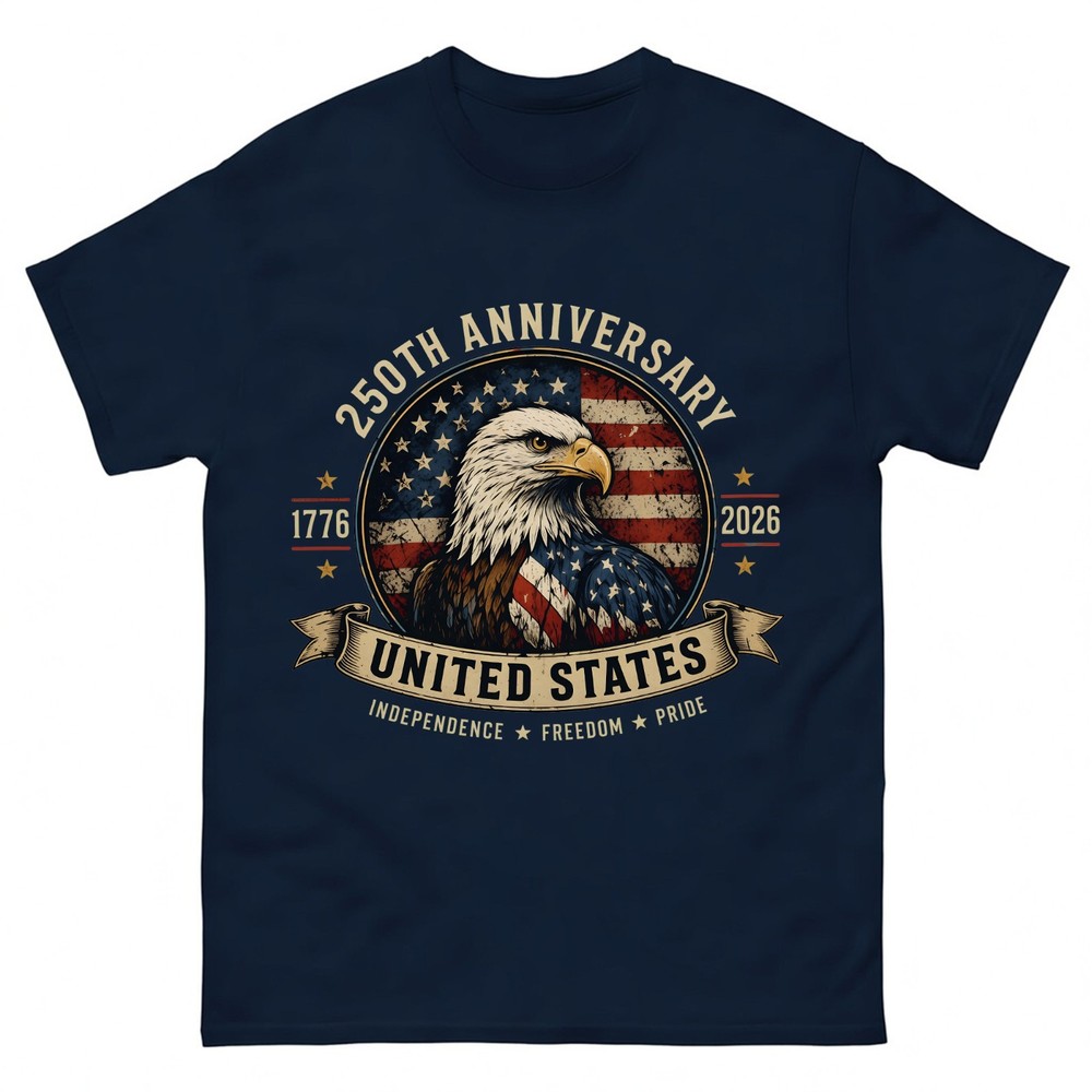 250th-Anniversary-United-States-Shirt,-Patriotic-Eagle-T-Shirt,-America-1776