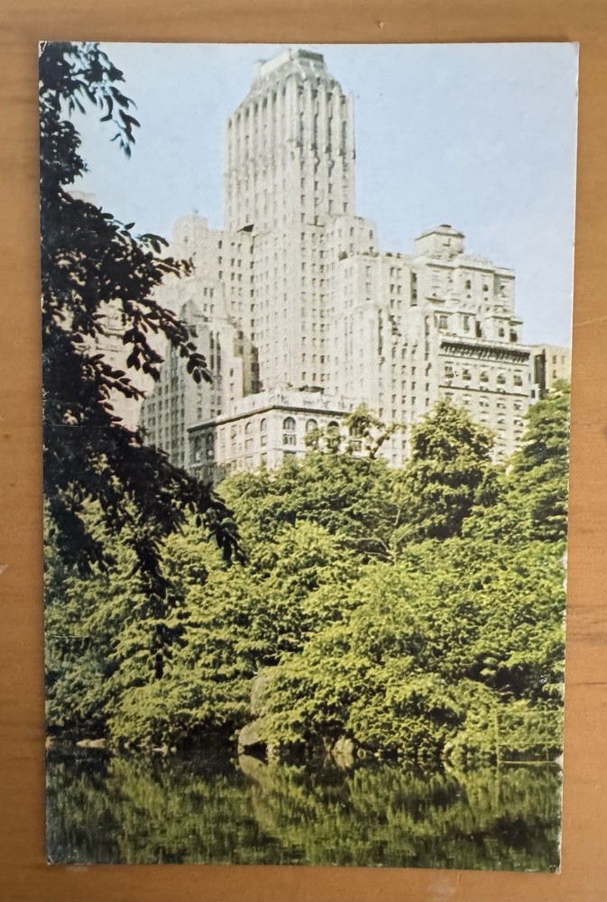 Vintage Best Western Barbizon Plaza Hotel Postcard New York City