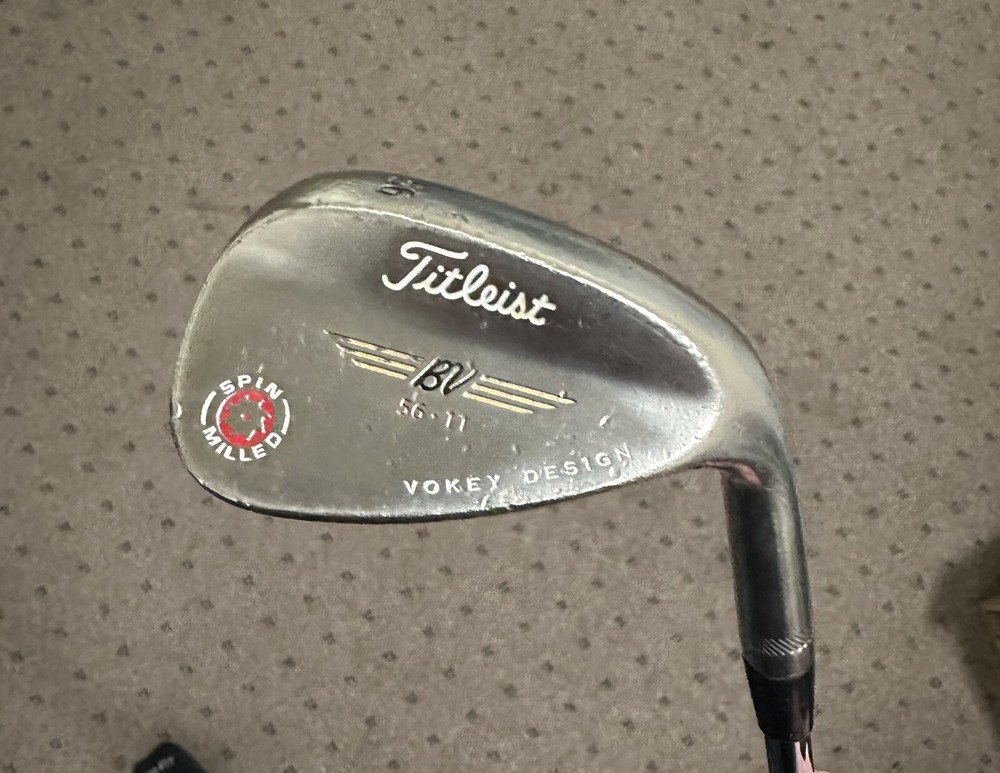 Titleist Vokey BV Spin Milled Sand Wedge SW 56 Degrees 56-11 Wedge Flex RH