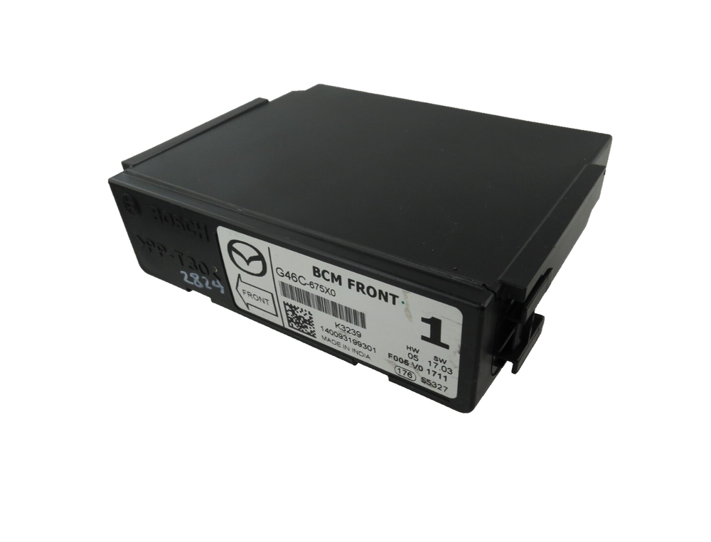 Genuine Mazda 3 6 CX5 BCM Body Control Module Front 1 HW05 SW17.03 G46C-675X0