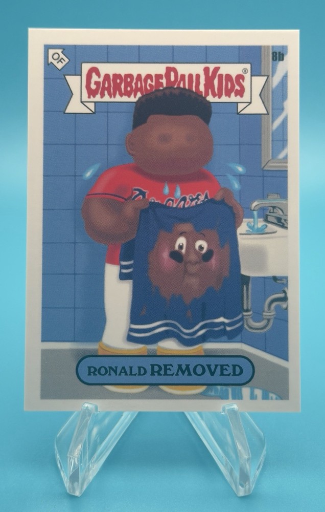 2022 Topps Garbage Pail Kids x MLB Series 1 #8b Ronald Removed