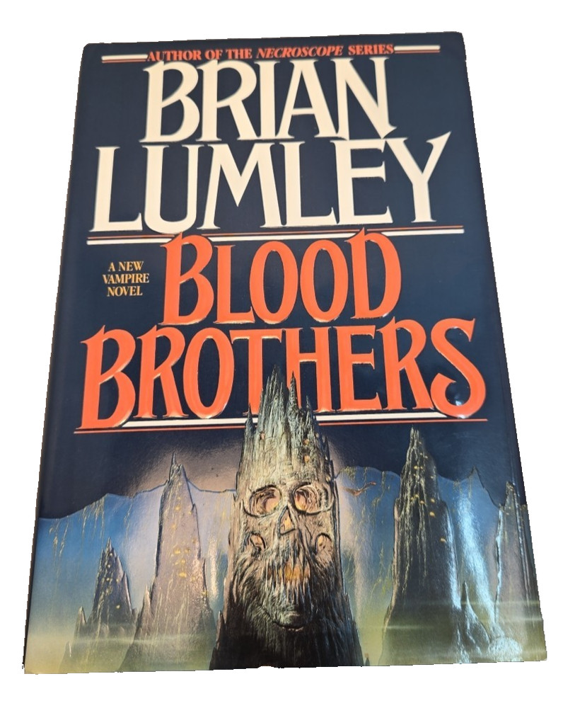 Blood Brothers by Brian Lumley (1992, Hardcover) First Edition