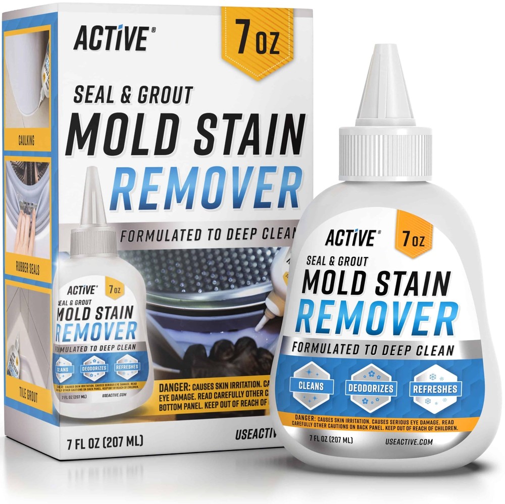 Mold Stain Remover Gel Cleaner - ACTIVE Heavy Duty Stain Cleaner for Front Lo...