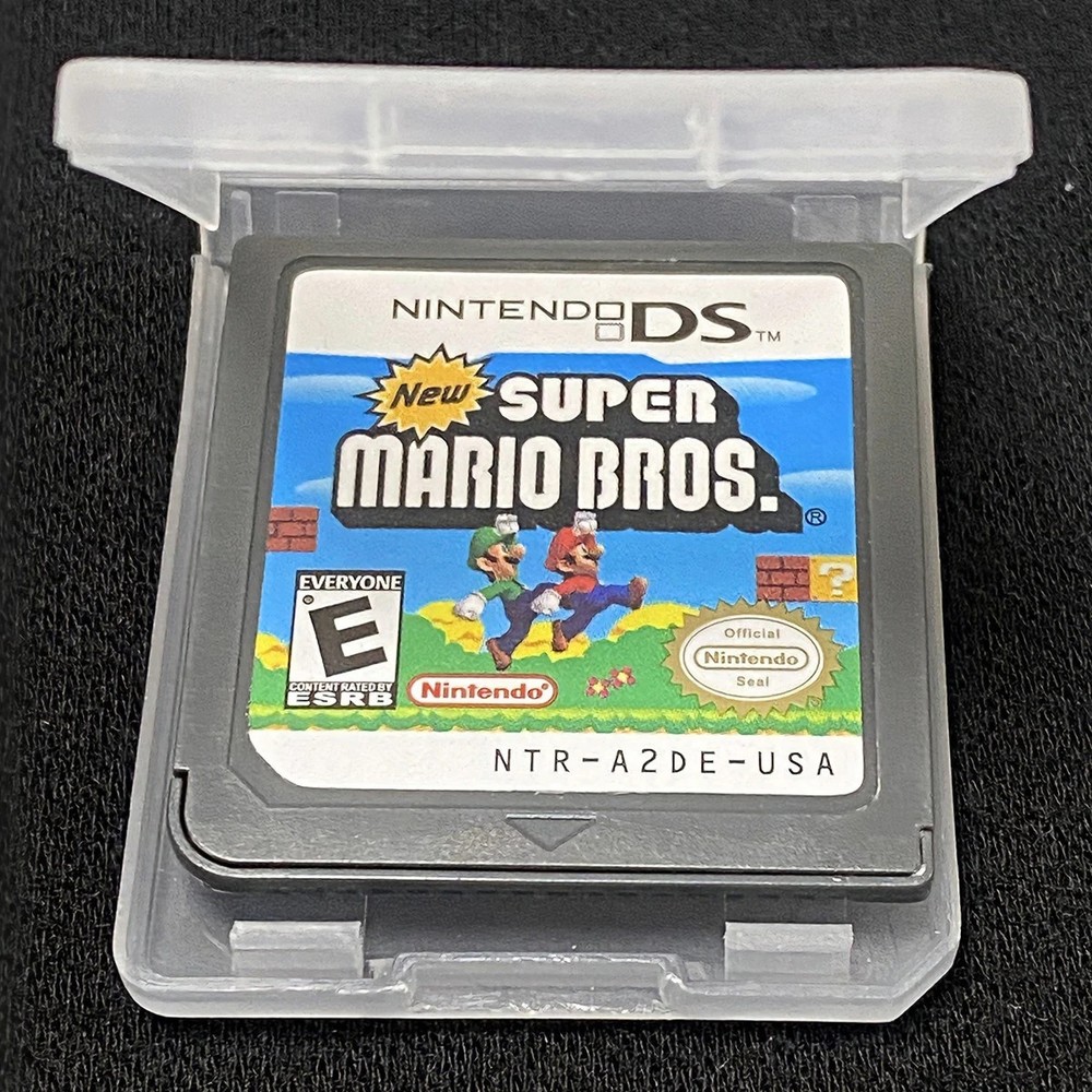 New Super Mario Bros DS Game Card for NDS 2DS 3DS DSi Lite – Tested Working