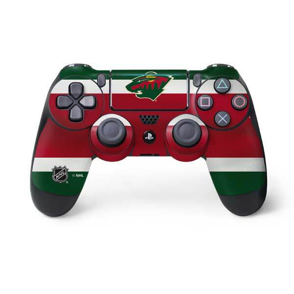 NHL Minnesota Wild PS4 Pro/Slim Controller Skin - Minnesota Wild Jersey