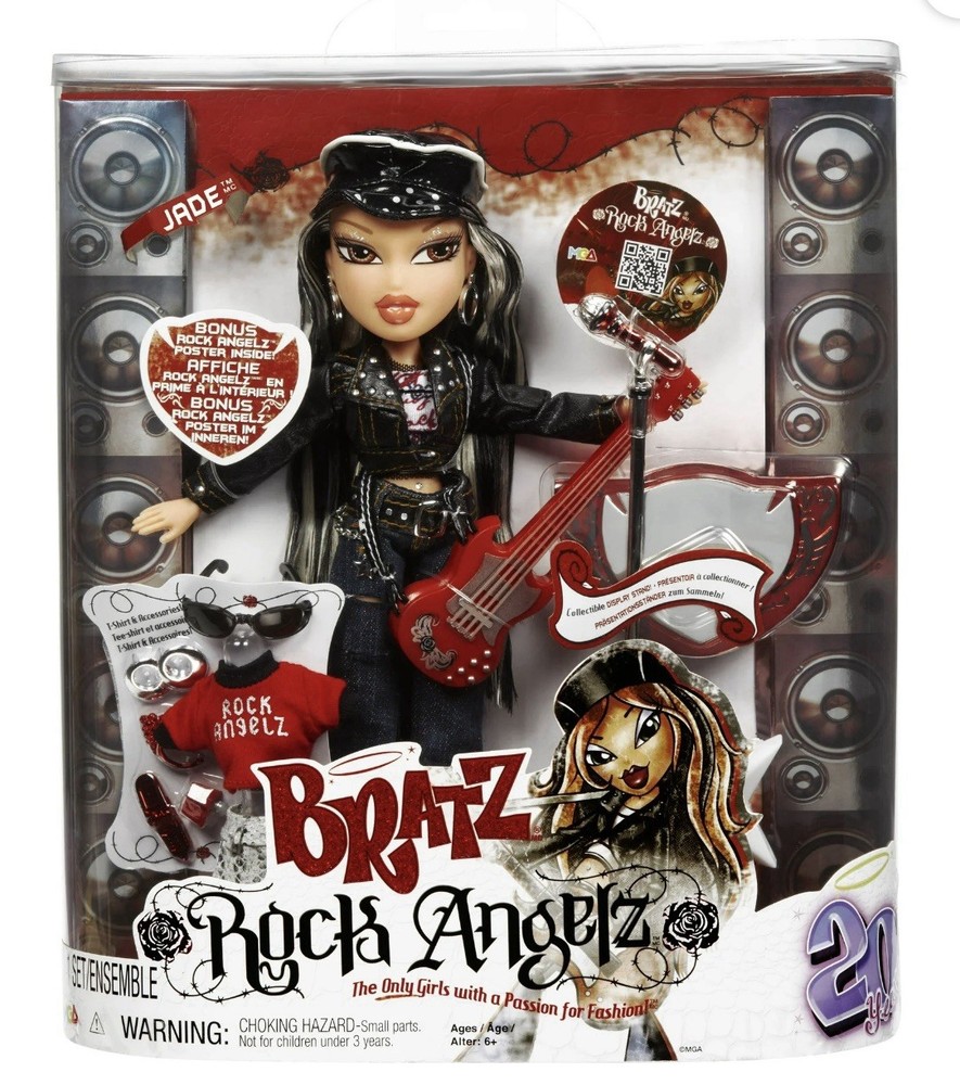 Jade Bratz Rock Angelz Fashion Doll with Edgy Style
