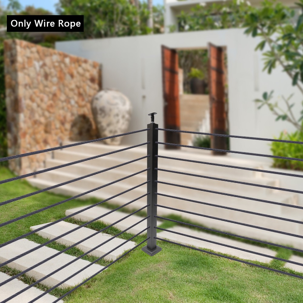 1/8“ Wire Rope 300ft Stainless Steel Wire Rope Cable Vinyl Coated Wire Rope