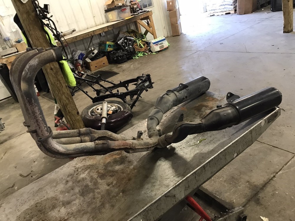 94 Honda CBR1000 CBR 1000 F Hurricane Muffler Exhaust