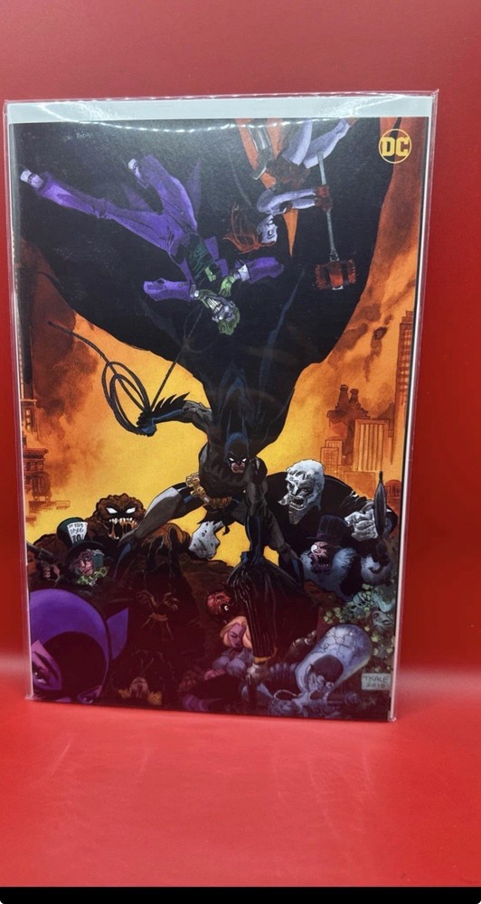 BATMAN:THE LONG HALLOWEEN-THE LAST HALLOWEEN #1 TIME SALE ANZ VARIANT B\W &COLOR