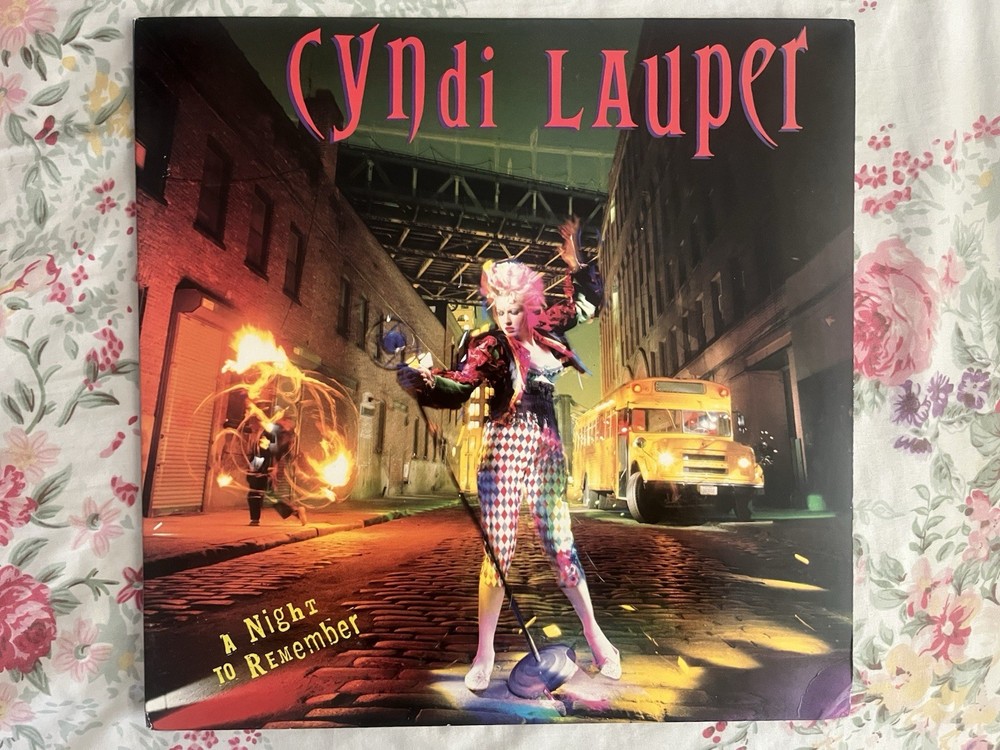 CYNDI LAUPER - A Night to Remember (1989 album) Vinyl LP Record)