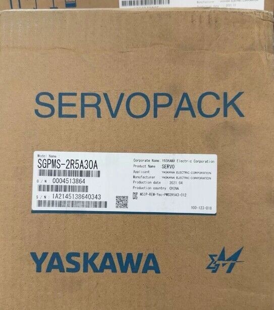 1pc New Yaskawa SGPMS-2R5A30A Servo Drive SGPMS2R5A30A