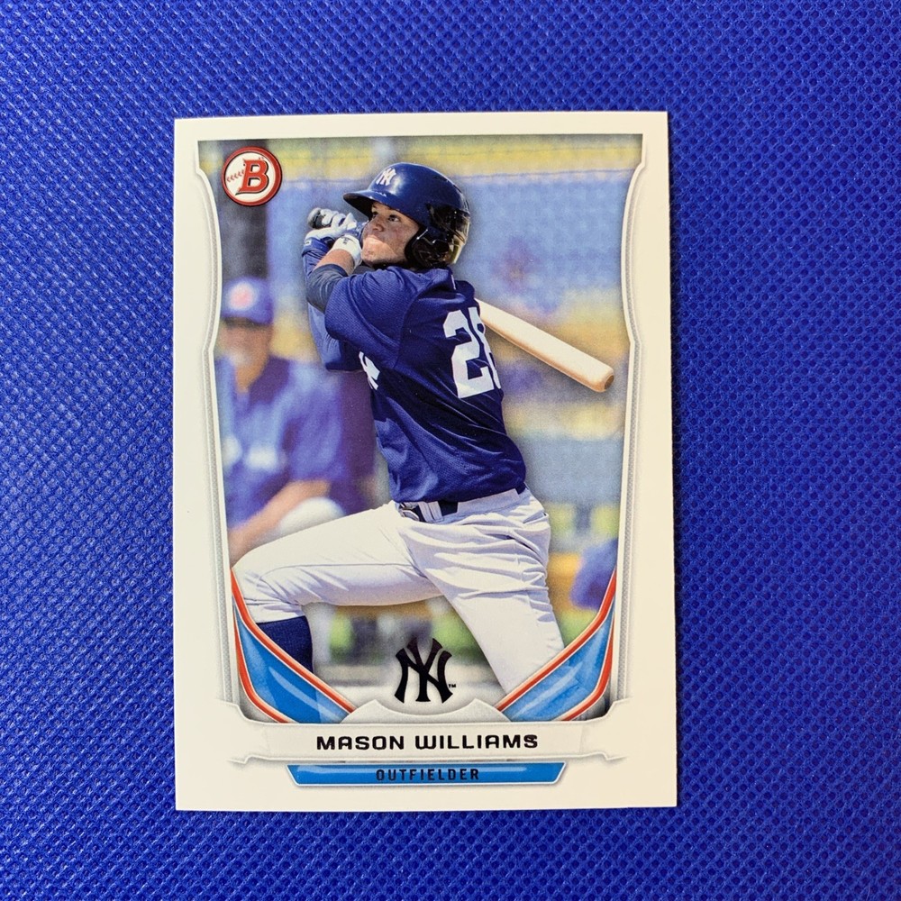2014 Bowman Draft Picks & Prospects Top Mason Williams New York Yankees #TP-64