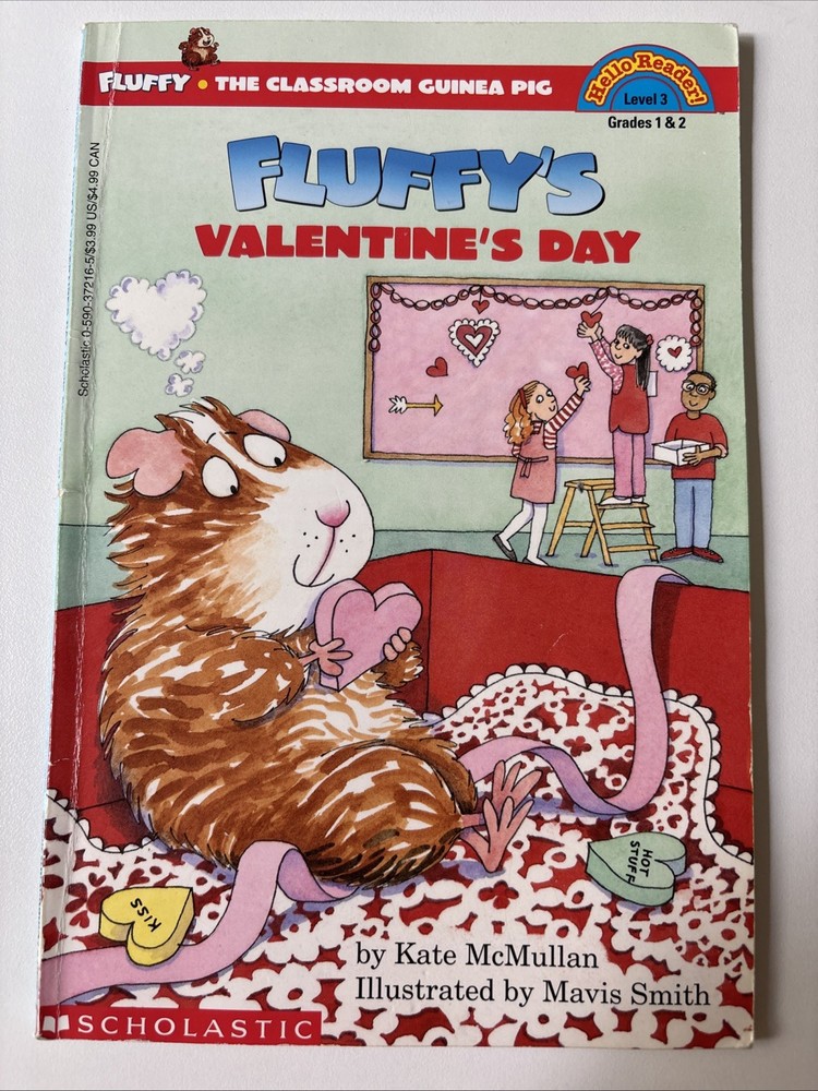 Fluffy’s Valentine’s Day By Kate McMullan (1998, Paperback) -New