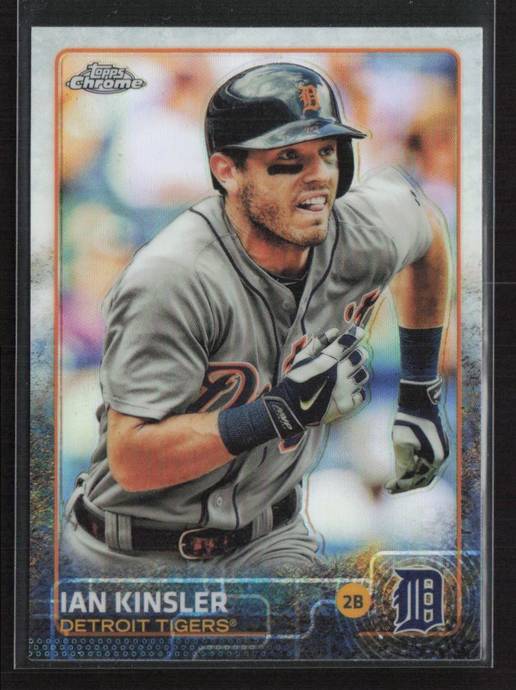 2015 Topps Chrome #93 Ian Kinsler Refractor