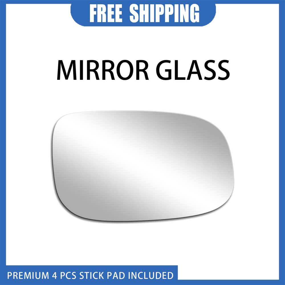 View Mirror Glass Replacement For 2007-11 Volvo S40 S80 V50 Right Side Convex