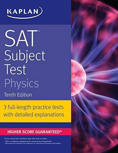 SAT Subject Test Physics (Kaplan - Paperback, by Kaplan Test Prep - Very Good j