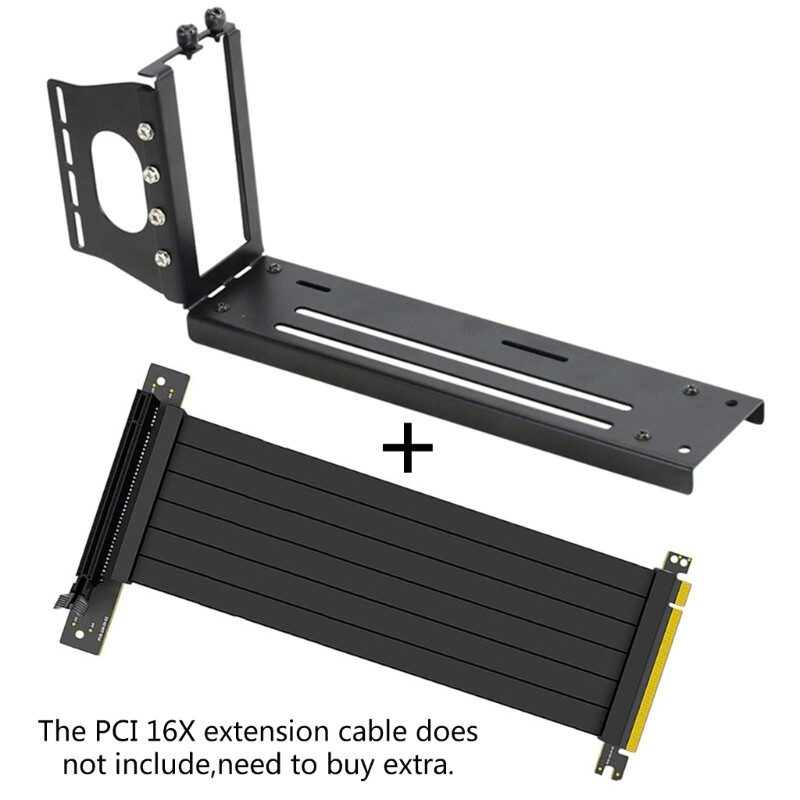 Vertical GPU Mount Bracket for ATX Cases - Secure Graphics Card Holder Stand  