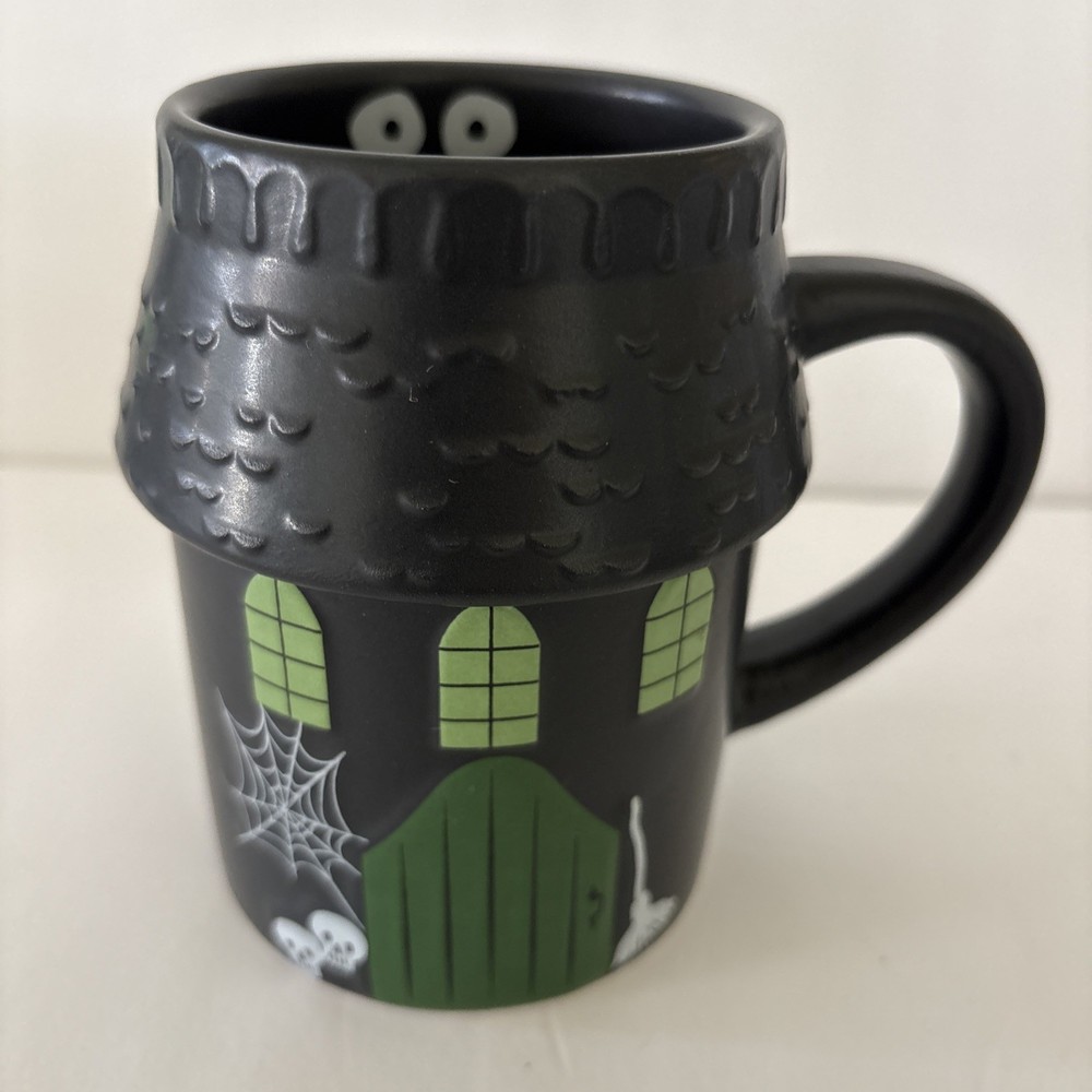 Halloween Haunted House Hyde And Eek Boutique Earthenware Coffee Mug