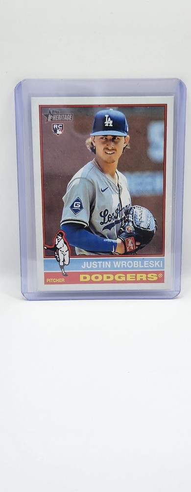 2025 Topps Heritage - Justin Wrobleski #319 (RC)