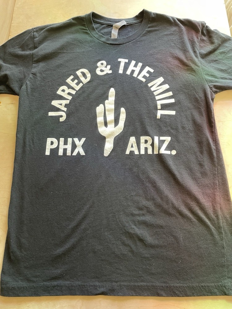 Jared and The Mill tour band shirt - Indie Folk /Americana - size M - Phoenix AZ