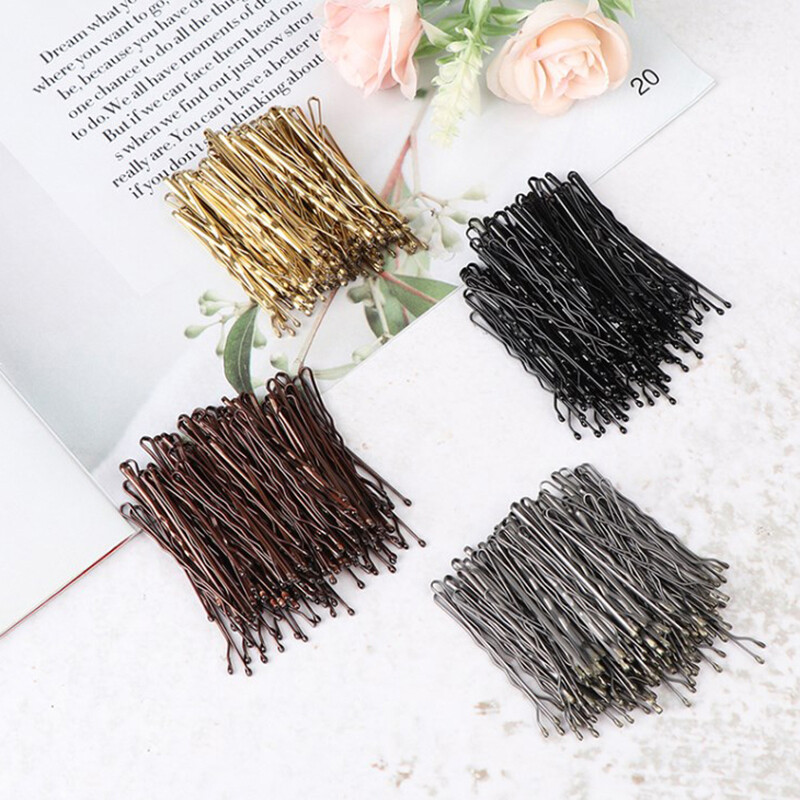 50pcs U-Shape Hair Clips for Women – Versatile Hairstyling Tool & Hairpin Set