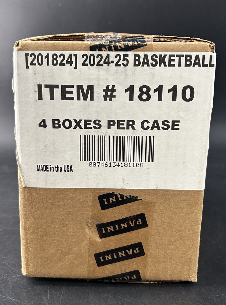 2024-25 Panini Noir Basketball Hobby 4-Box Case Factory Sealed Wemby LeBronPROBSTEIN is actively accepting consignments !!