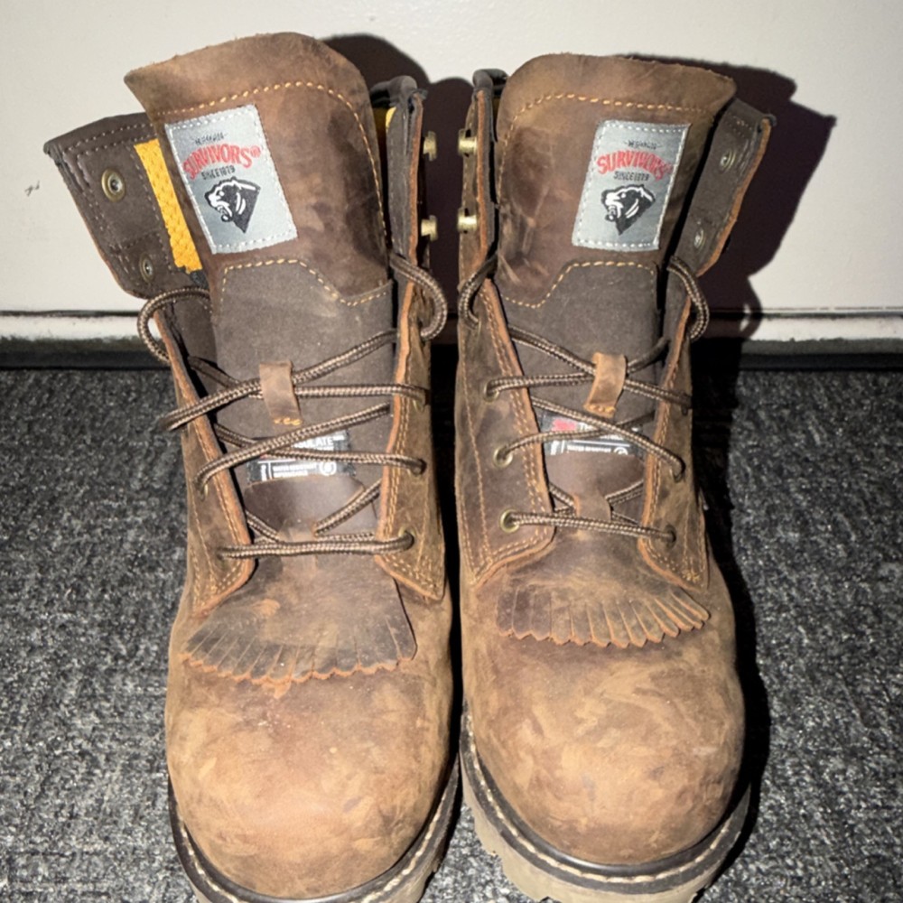 Herman Survivors Waterproof Work Boots Men's Size 10 D (M) ASTM F2413-18