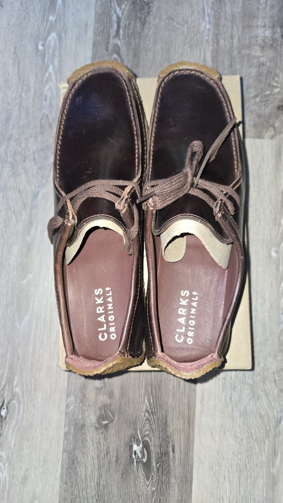 Clarks Natalie 26134201 Mens Brown Leather Loafers & Slip Ons Casual Shoes