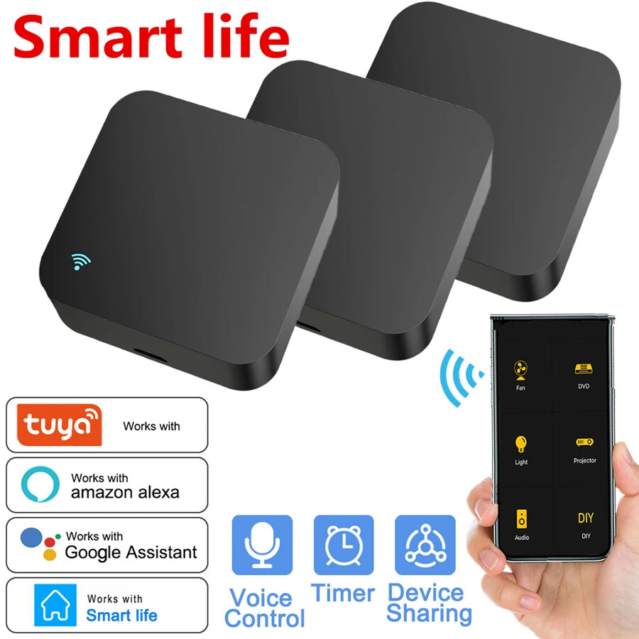 Control Your AC and TV with a WiFi Infrared Remote Controller for Home Devices